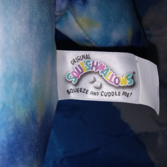 Luther the Tie-dyed Shark – Original Squishmallow plush – 20” – Kelly Toys - Picture 3 of 5